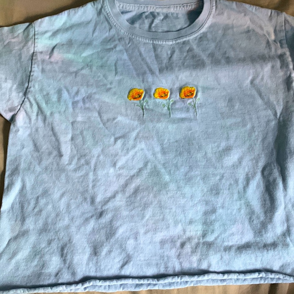 Blue Baby Tee